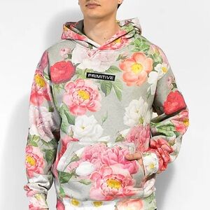 Primitive Multicolor Floral Hoodie for Men